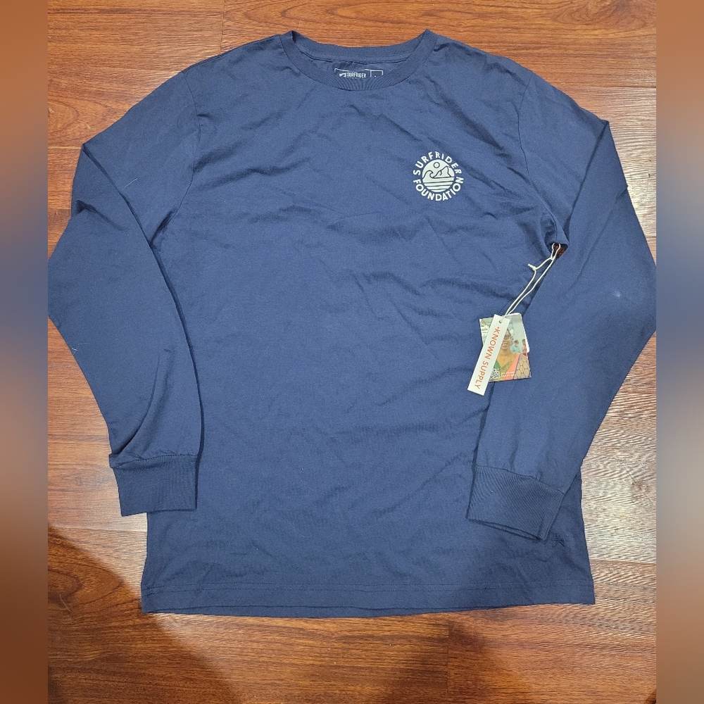 Navy Blue Long Sleeve Shirt